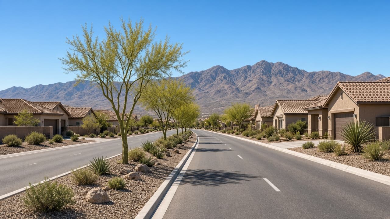 Maravilla neighborhood in North Las Vegas