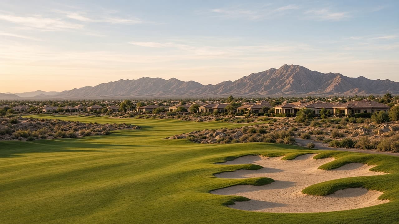 Sun City Aliante neighborhood in North Las Vegas